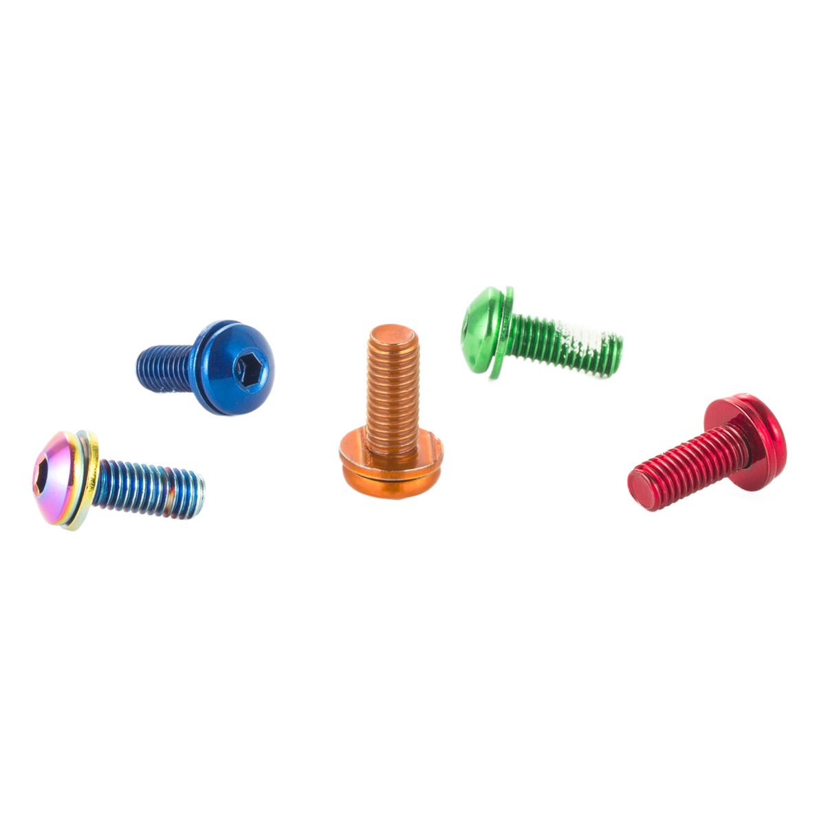 CNC bicicleta botella de agua jaula tornillo carretera montaña bicicleta de acero inoxidable botella de agua jaula tornillo fijo M5x10