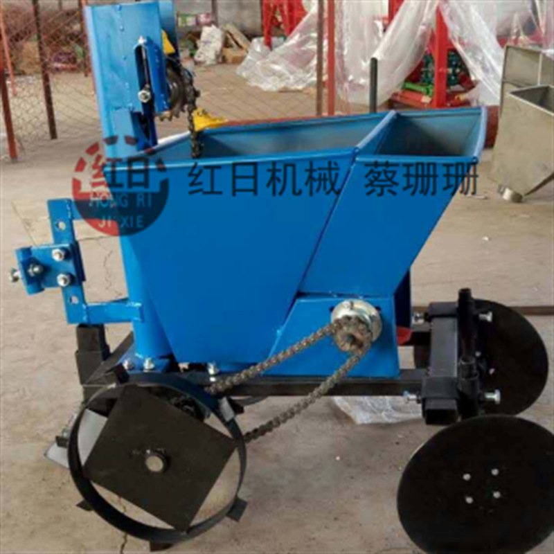 土豆播种机  手扶土豆种植机 厂家供应手扶拖拉机带土豆种植机