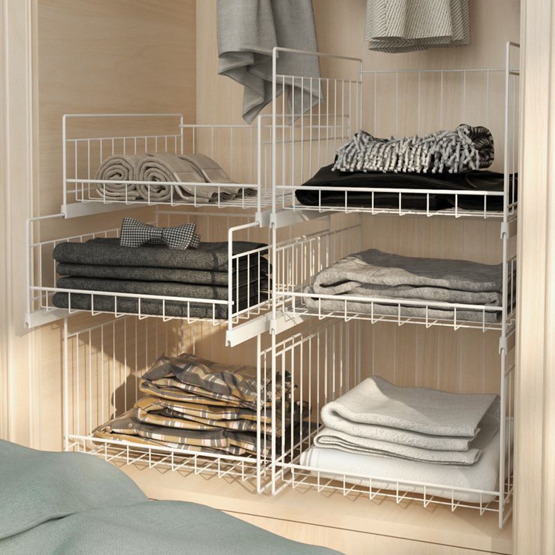 Clothing storage racks built -in family wardrobe in the family…