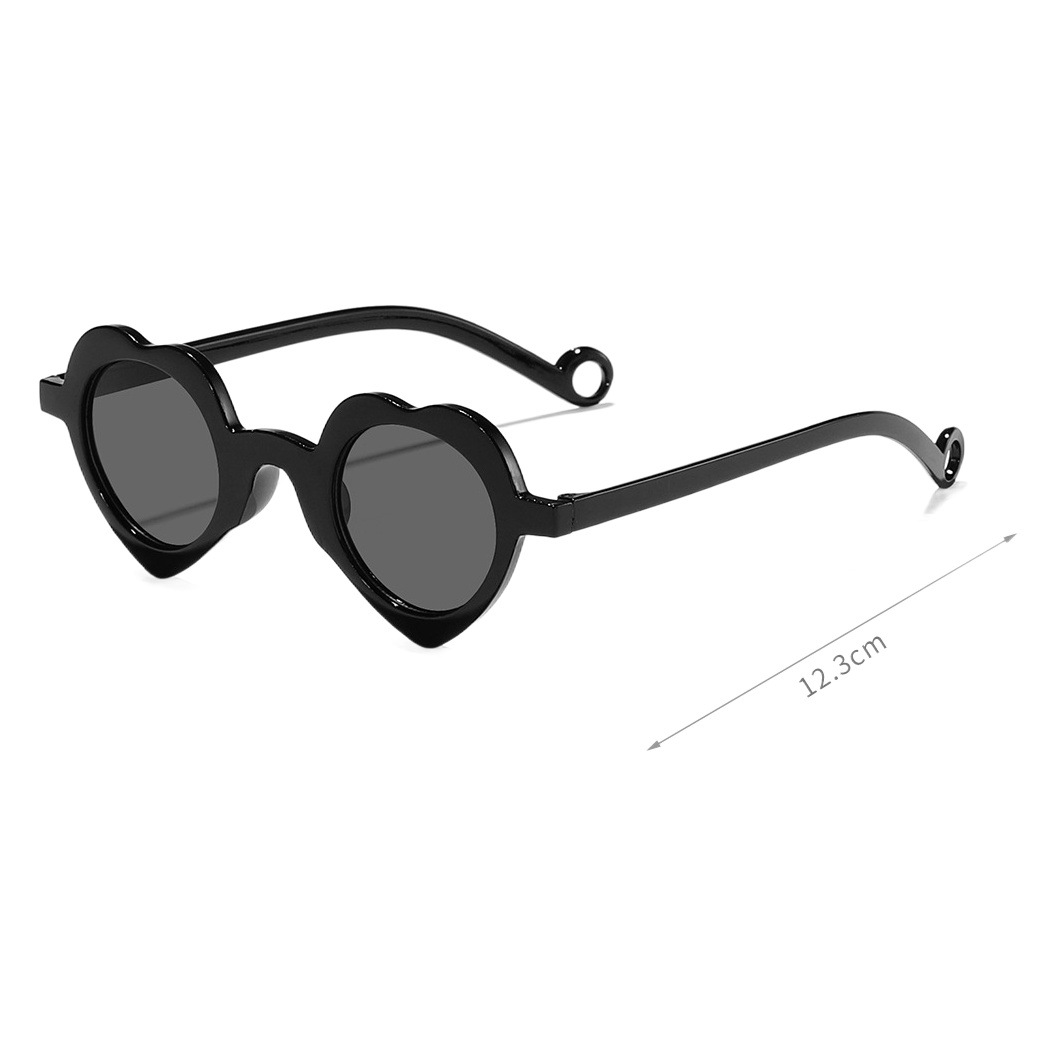 Transfronterizo nuevos niños ins estilo lindo color caramelo amor moda sol protección gafas de sol usar gafas de sol esenciales