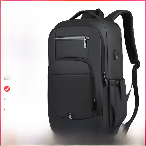 Cross-border large-capacity men's shoulder bag high-end travel fashion women's backpack tide commuter schoolbag waterproof computer bag