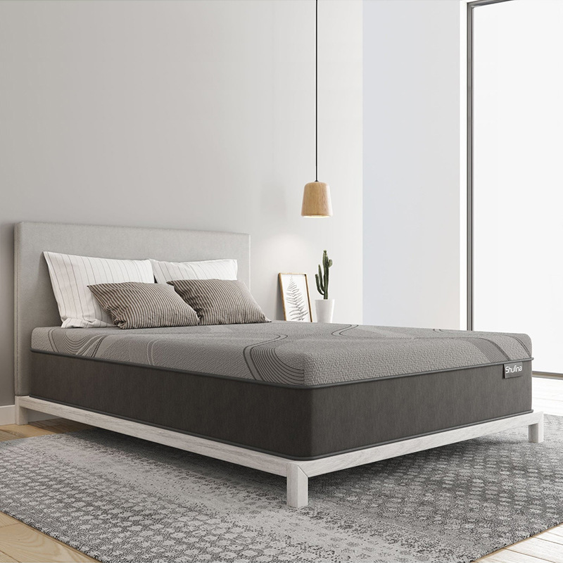 S型护脊天然防螨黄麻席梦思床垫九区独立袋弹簧可拆洗工厂直销价