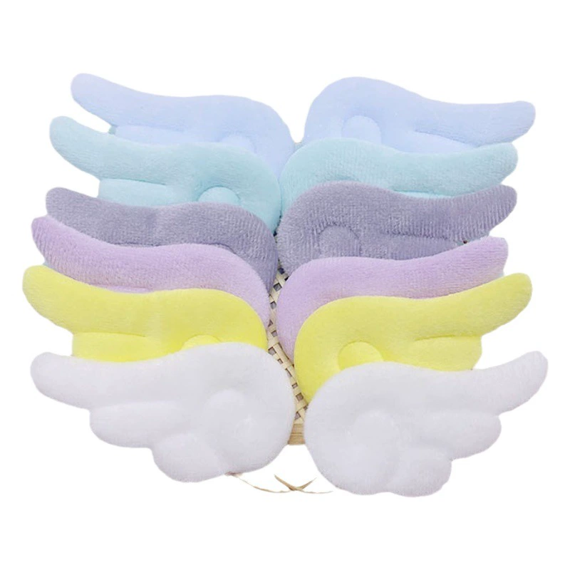 Двусторонние плюшевые Крылья Ангела аксессуары для поделок торт открытка колпачок носки одежда игрушки декоративные материалы
