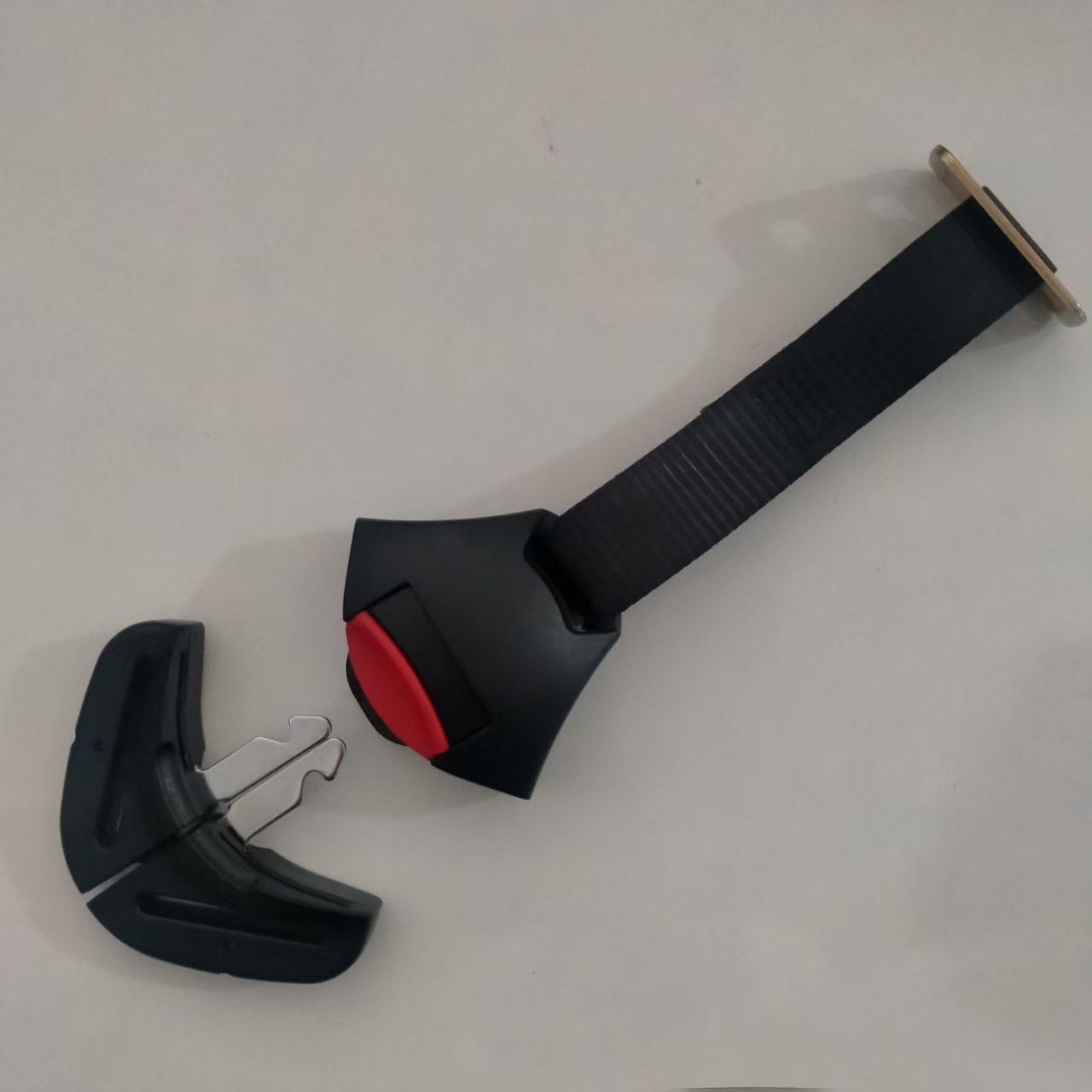 Child safety seat five-point buckle connection strap universal carrier lock accessory adjustable belt buckle wholesale