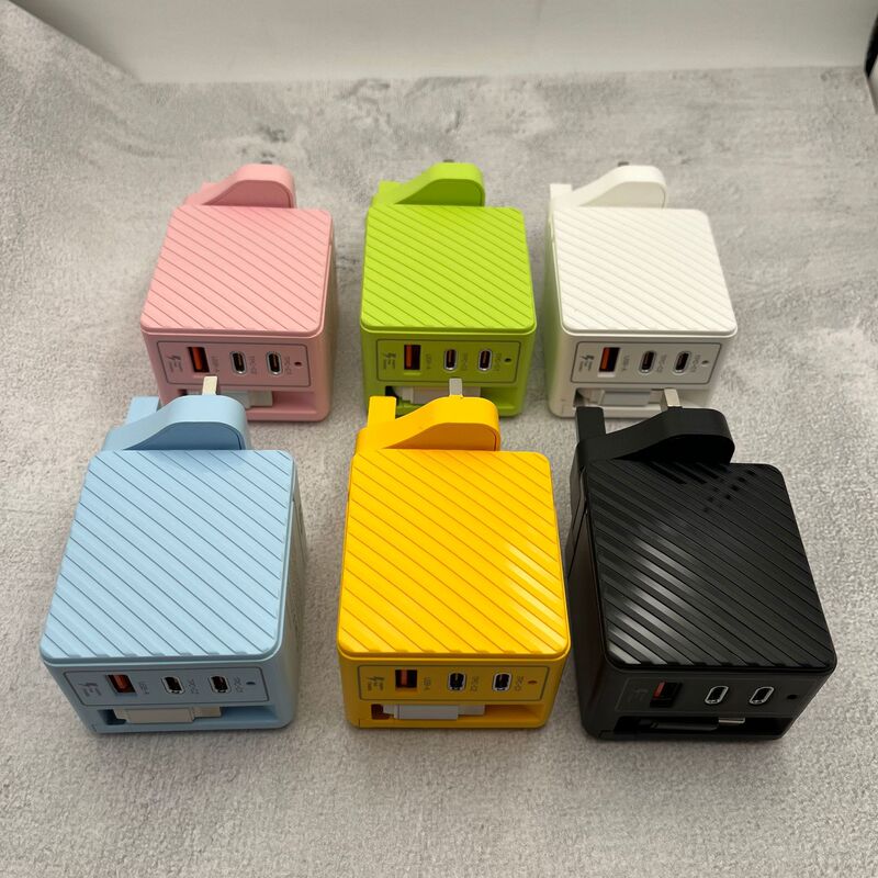 Apple充電器、欧州および英国規格40W認定充電器、格納式ケーブル付き、急速充電、旅行用急速充電器に適しています。|undefined