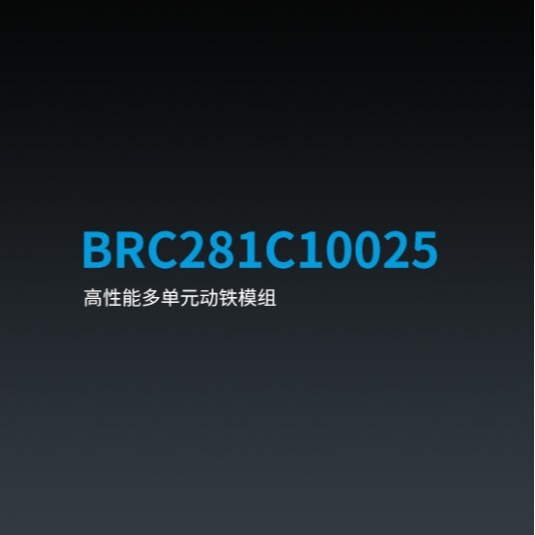 Br281c10025高性能マルチユニット動鉄モジュール一級代理は婁氏に匹敵する|undefined