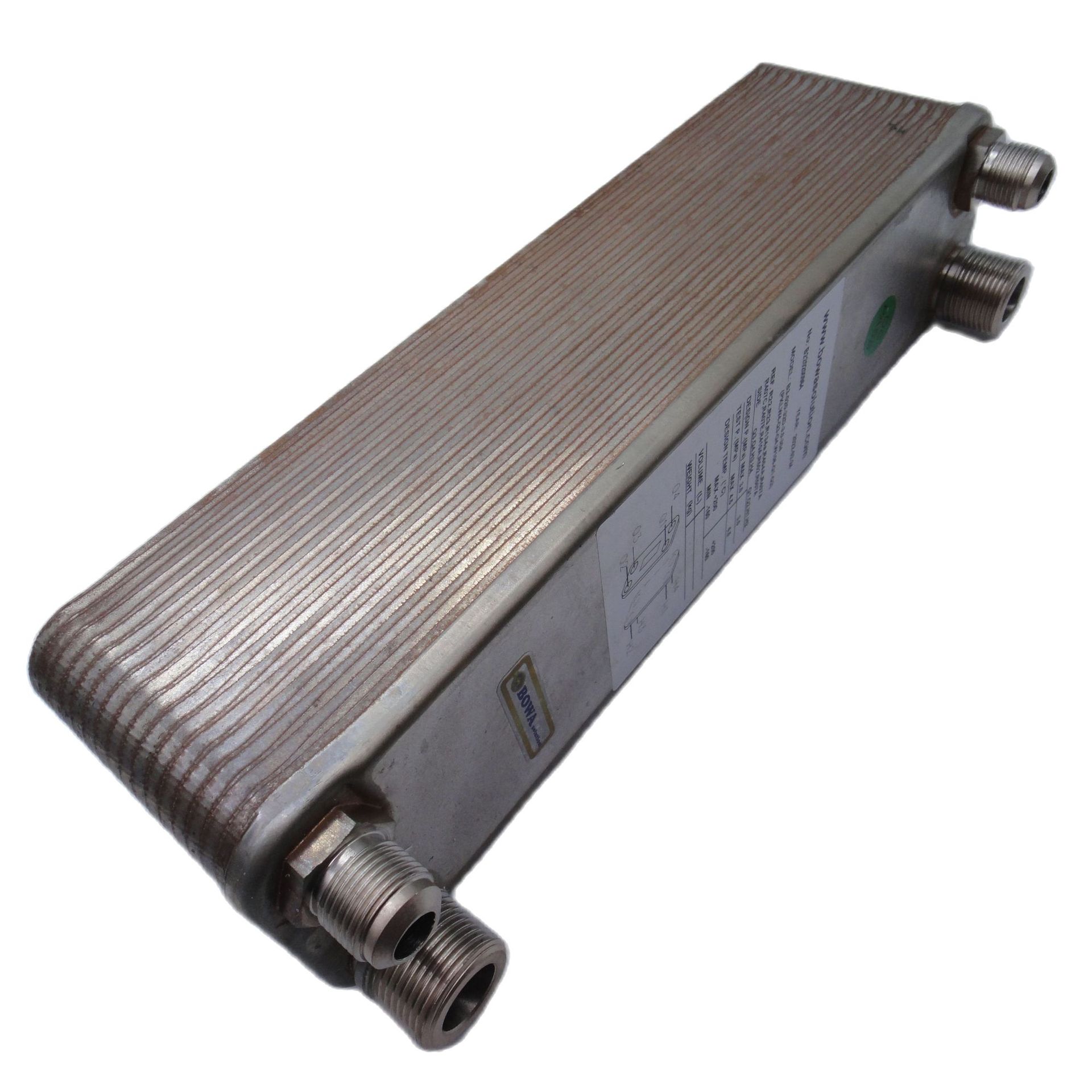 48KW不锈钢蒸发器模块匹配13HP, 3500rpm涡旋压缩机用于R22冷水机