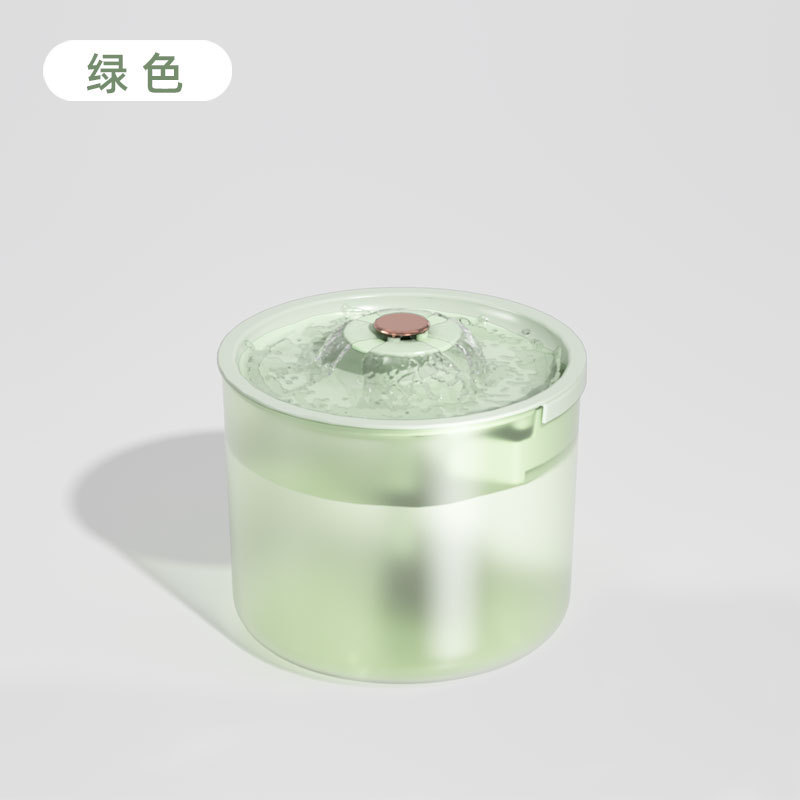 Plug-in verde beber máquina de agua