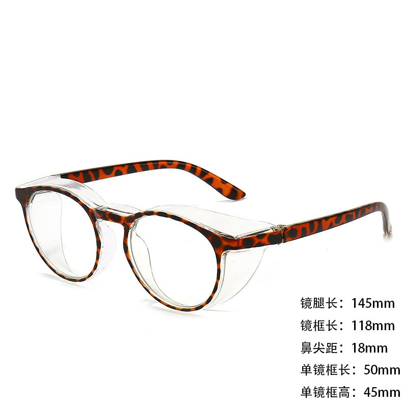 VGOファッションスポーツ99花粉防止メガネ防曇ブルーライト術後黒色保護目シリコンリング保護辺防風鏡