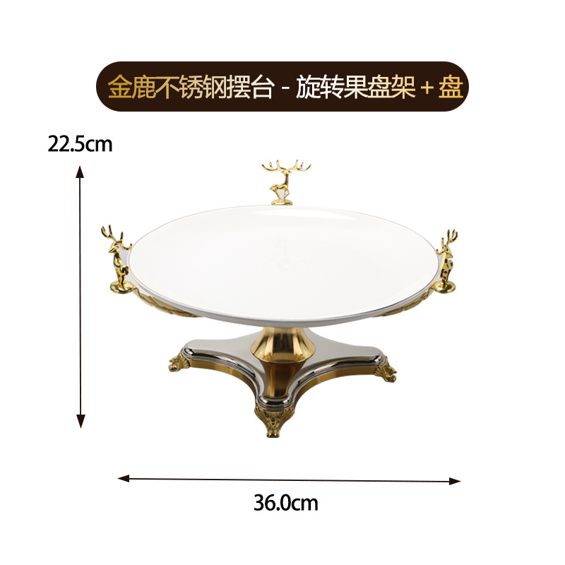 KTV plato de frutas, caja de bar, conjunto de plato de frutas de alta gama, discoteca, decoración de encimera de club de alta calidad.
