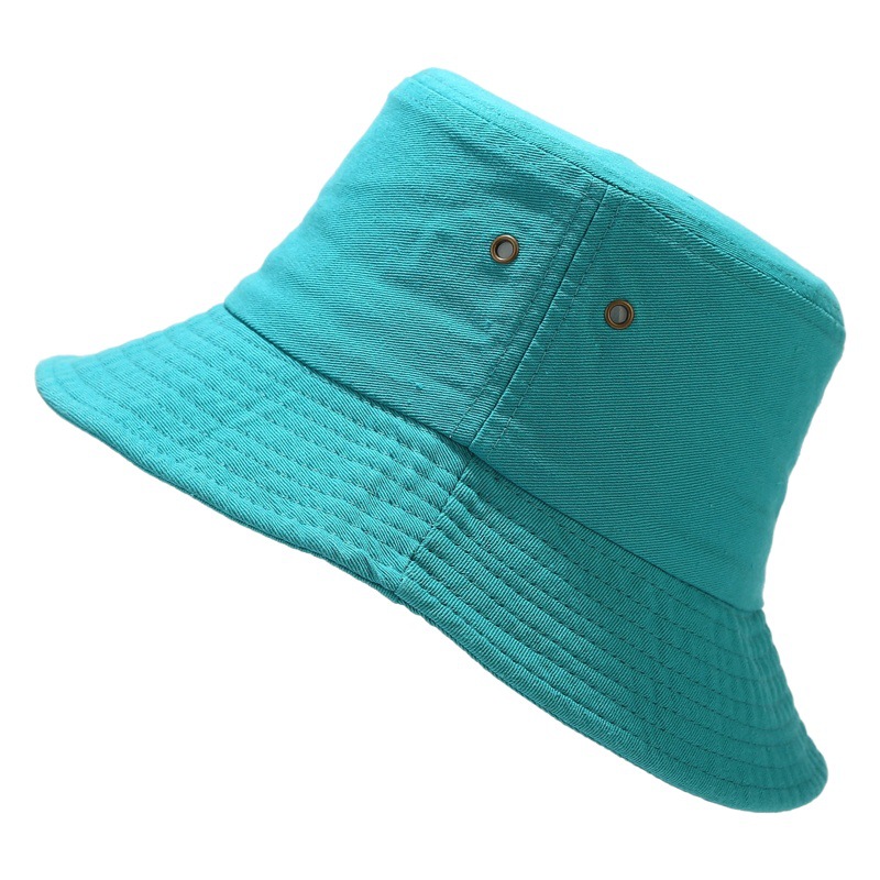 Amazon sombrero de pescador de moda de las mujeres de Europa y América nuevo retro simple algodón transpirable cuenca sombrero de los hombres de viaje sombrero para el sol