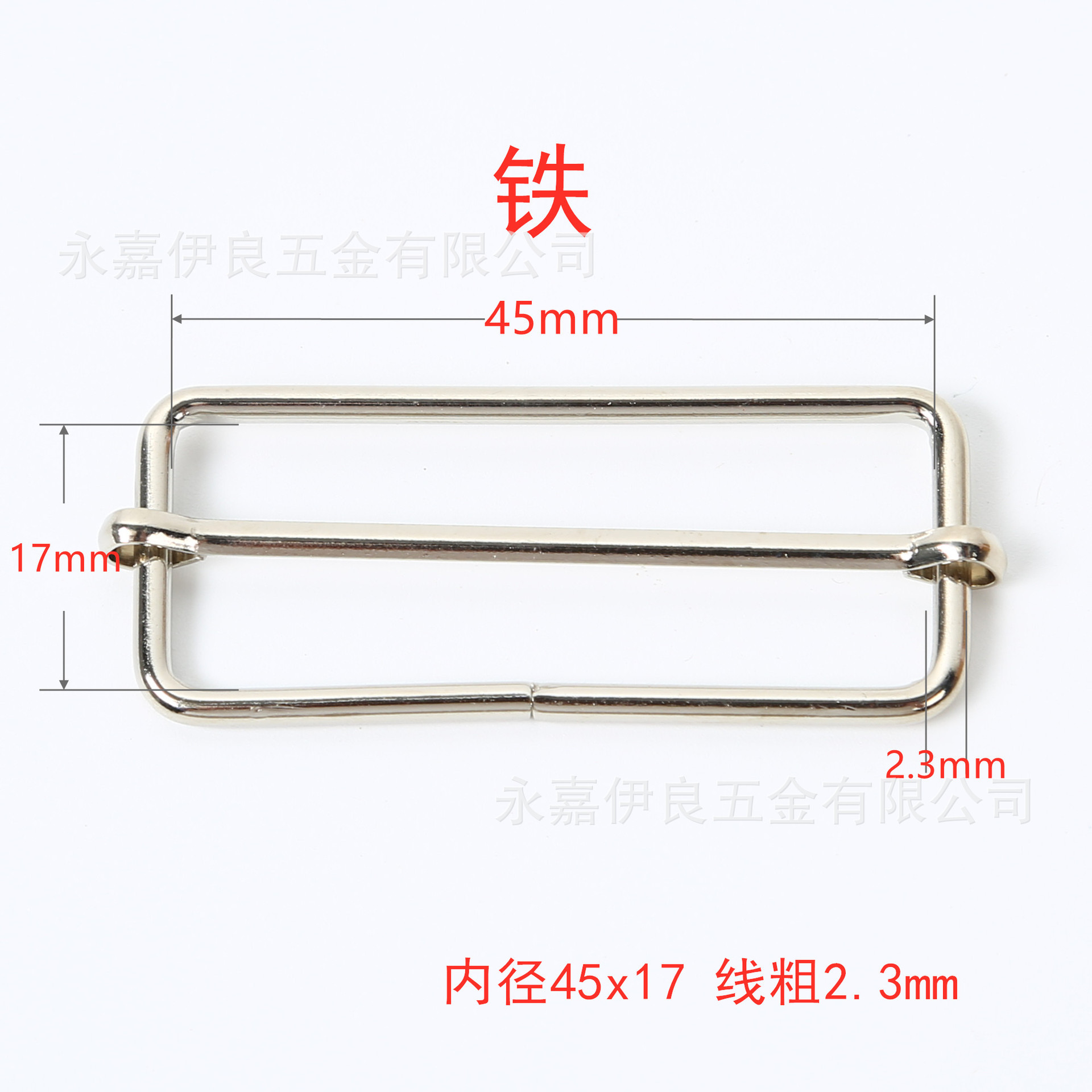 Venta directa de fábrica de hebillas metálicas en forma de D en stock, hebillas ajustables de acero inoxidable, nuevas hebillas de tracción, hebillas de tres niveles de cobre, hebillas de alambre de hierro. image 33
