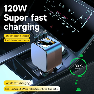 Cross-Border Super Fast Charging Starry Mobil şarj cihazları - d3three-type-c