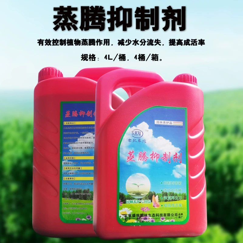 Раствор для ингибирования пересадки уменьшает испарение и улучшает термостойкость растений, предотвращая потерю воды и ингибитор транспирации.