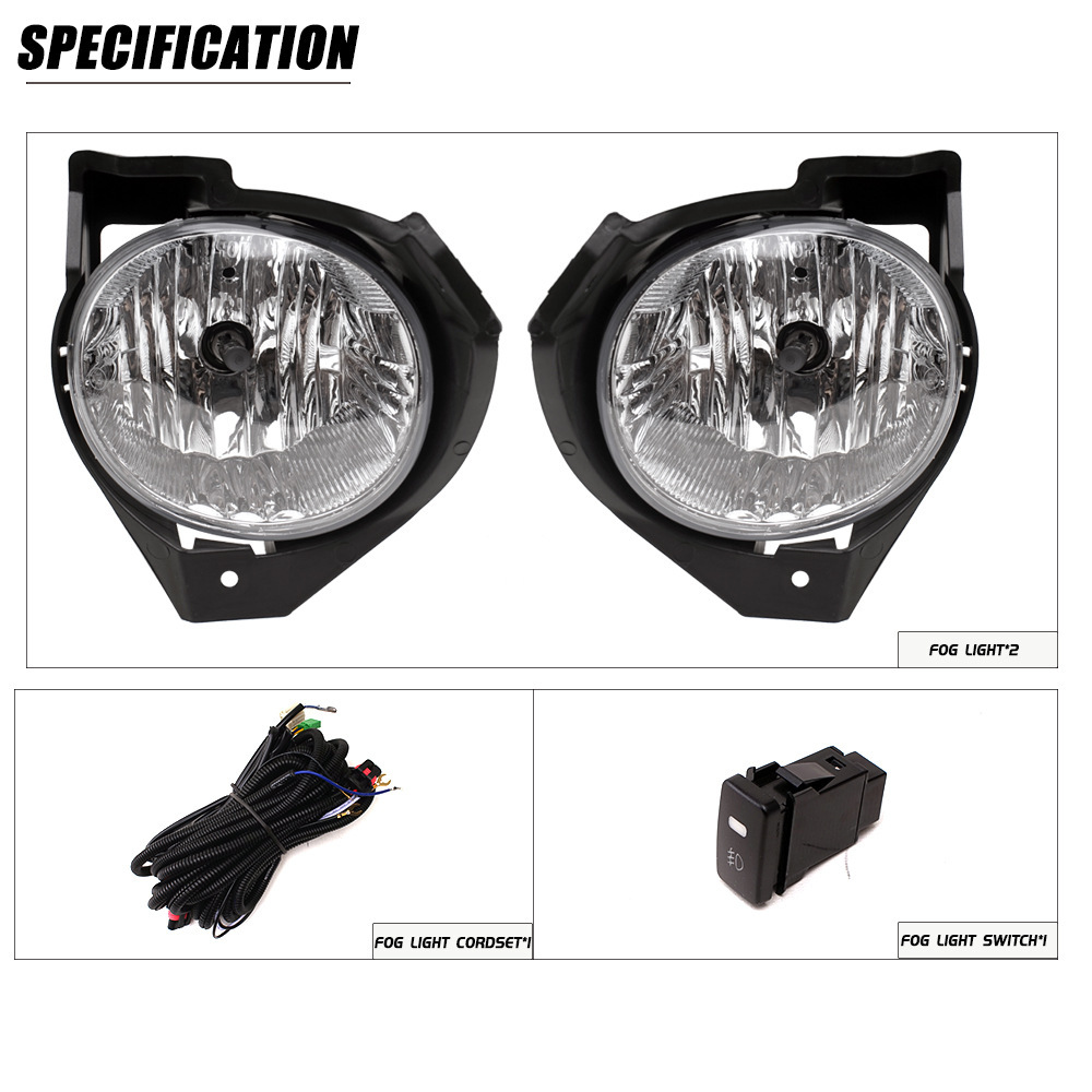 Aplicable a TOYOTA 08 09 10 años Hercules VIGO conjunto de lámpara de niebla delantera pickup luz diurna luz de barra
