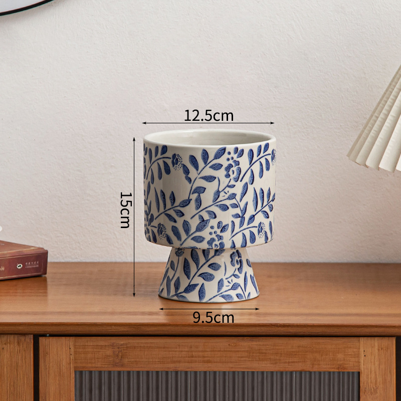 Gao lian trumpet [mouth 12.5 height 15]