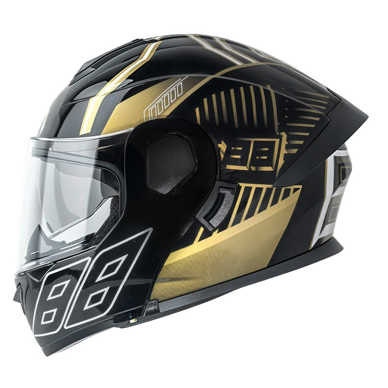 Motorcycle Helmet Ultra-Small Shell Open-Face Helmet 3C National Standard Class a Four-Section Riding Safety Helmet for Commuting