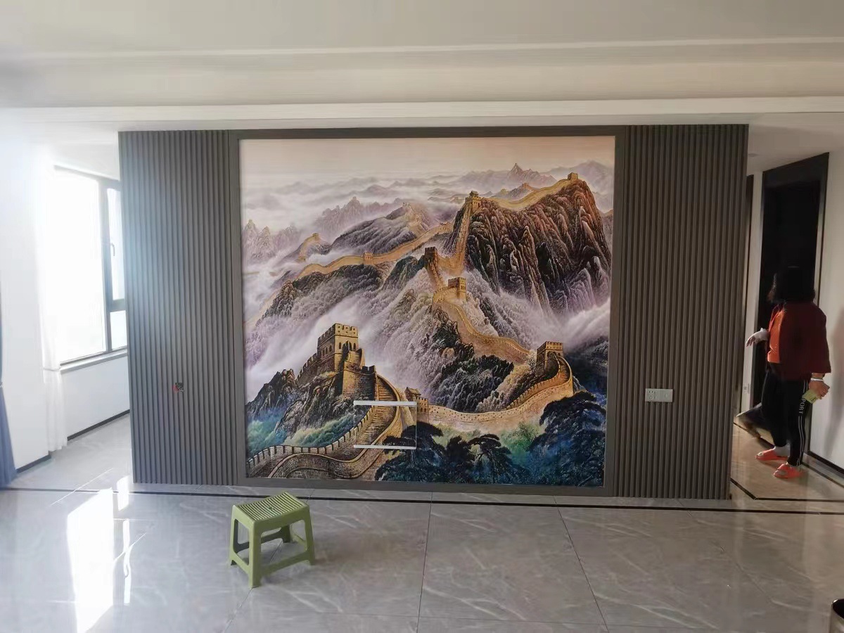 现代简约万里长城