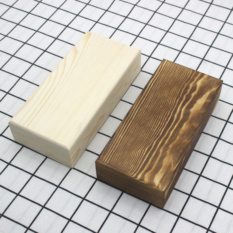 长方形实木复古收纳盒手串手链首饰盒定做天地盖礼品包装盒木盒子