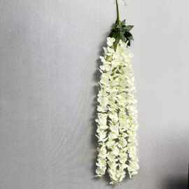 仿真紫藤假花壁挂客厅摆件装饰吊顶悬挂花户外绿植园艺仿真花花卉