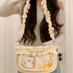 2025 New Shoulder Crossbody Capiba Large Capacity Pain Bag Coffee Maillard High Beauty Value Multifunctional Underarm Bag