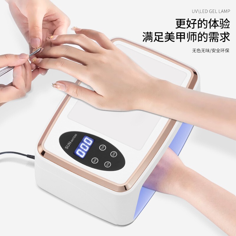 Hand Pillow Manicure Lamp Wearable Nail Phototherapy Lamp High-Power Hands Manicure Baking Lamp Large Space Uv Lamp Dedicated to Nail Salons