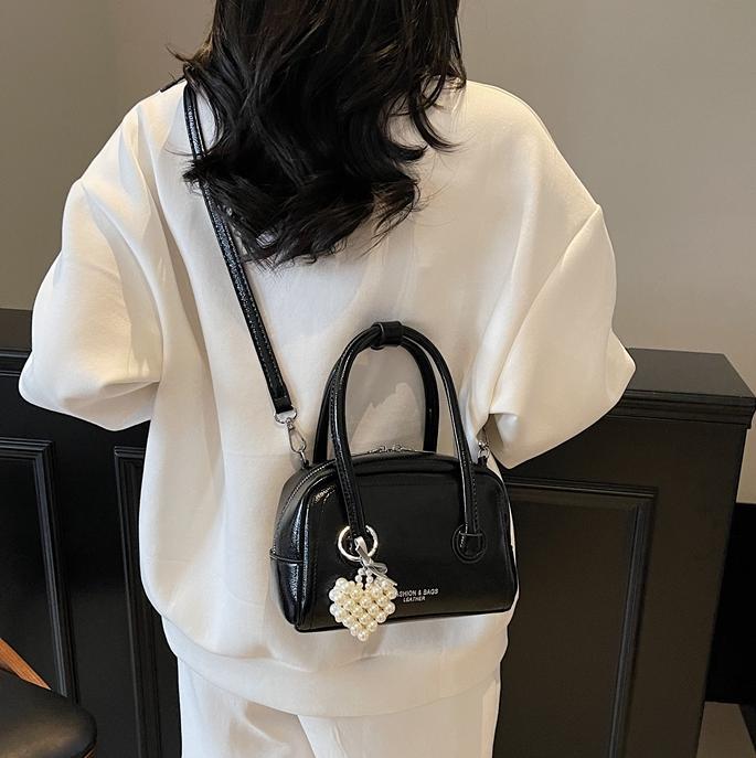 Bolso Boston Bolso femenino 2025 nuevo bolso bandolera salvaje de moda popular bolso bandolera de moda de alta gama