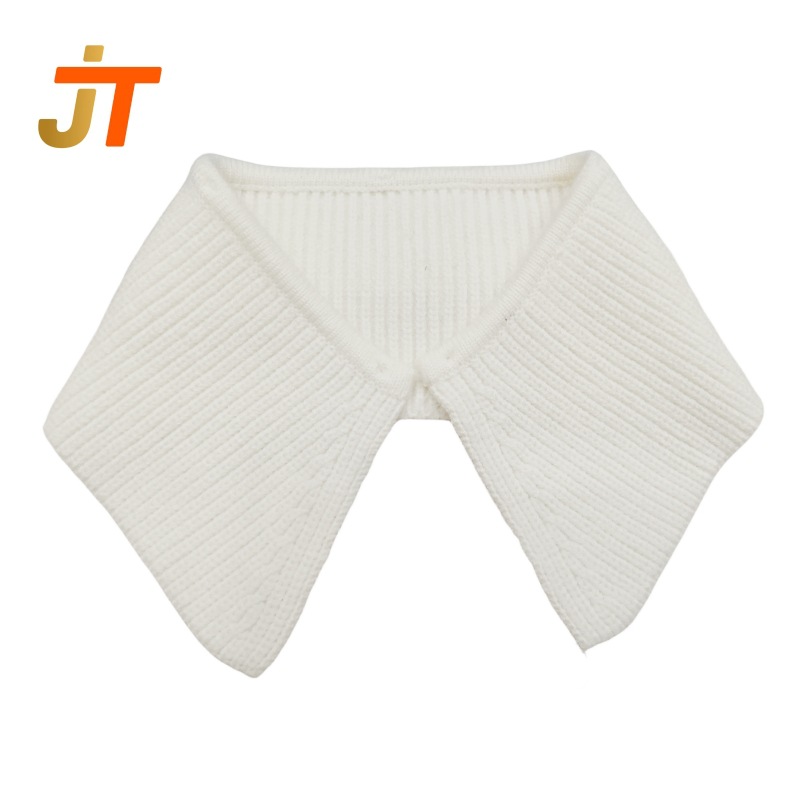 不规则毛衣领口1x1粗针兔绒包芯纱柔软大衣翻领 外套斜角毛织罗纹