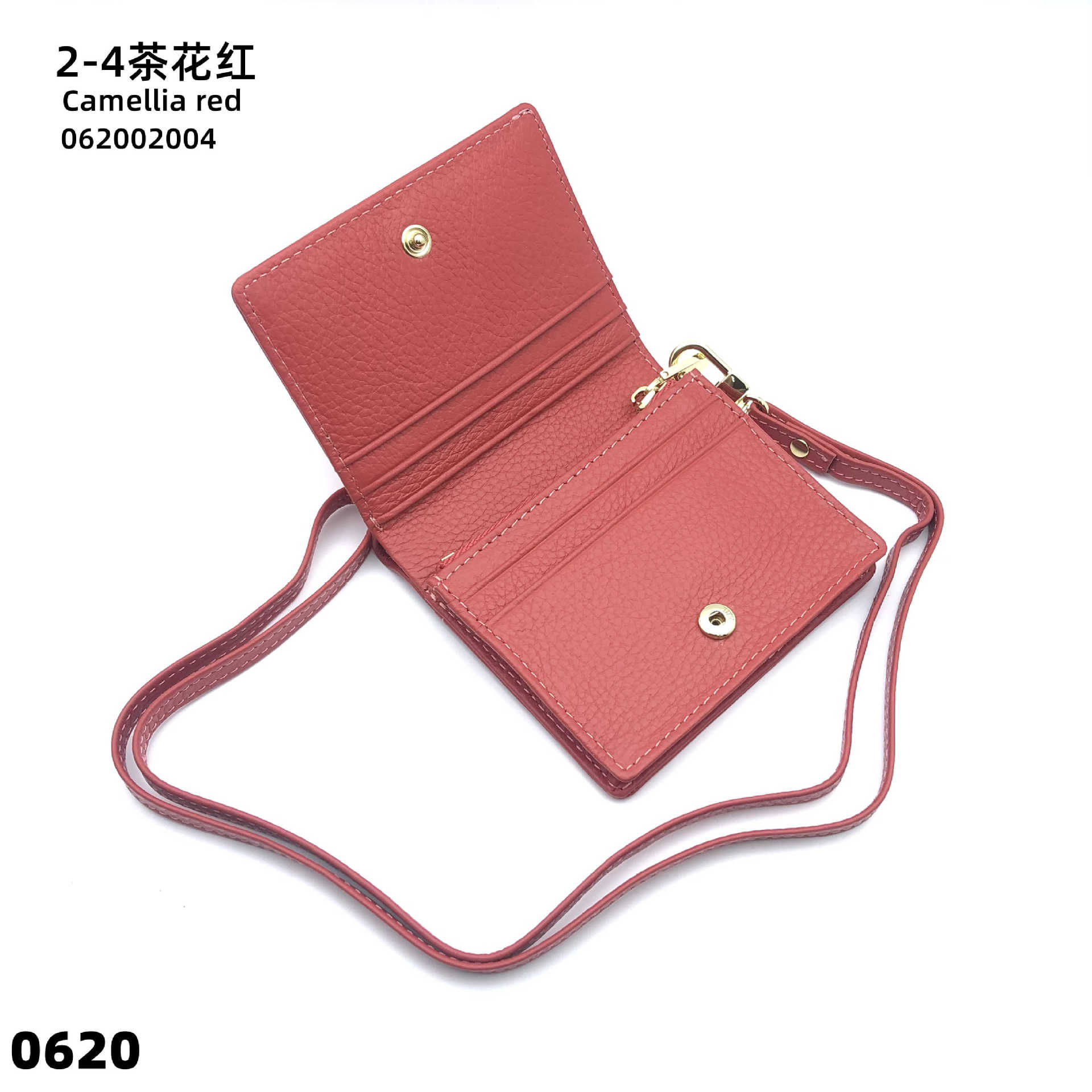 Niñas billetera de cuero plegable cremallera monedas tarjeta bancaria bolsa de almacenamiento con colgante bolsa de tarjetas bolsa 2024 nuevo