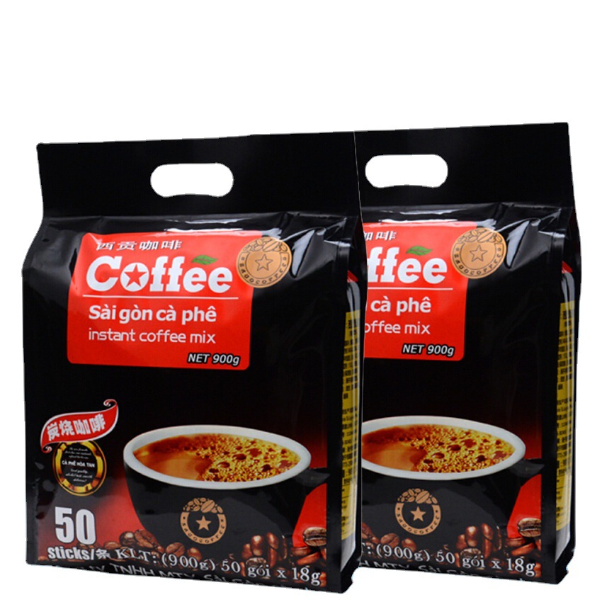 八边封咖啡包装袋食品铝箔袋气阀袋咖啡豆咖啡粉包装自立茶叶袋