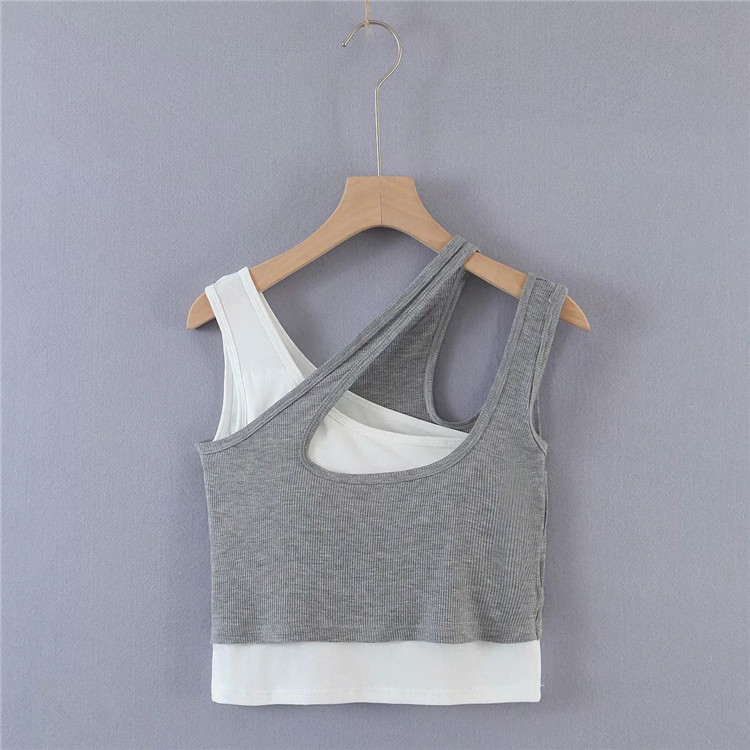 casual two-piece small vest NSLD27786