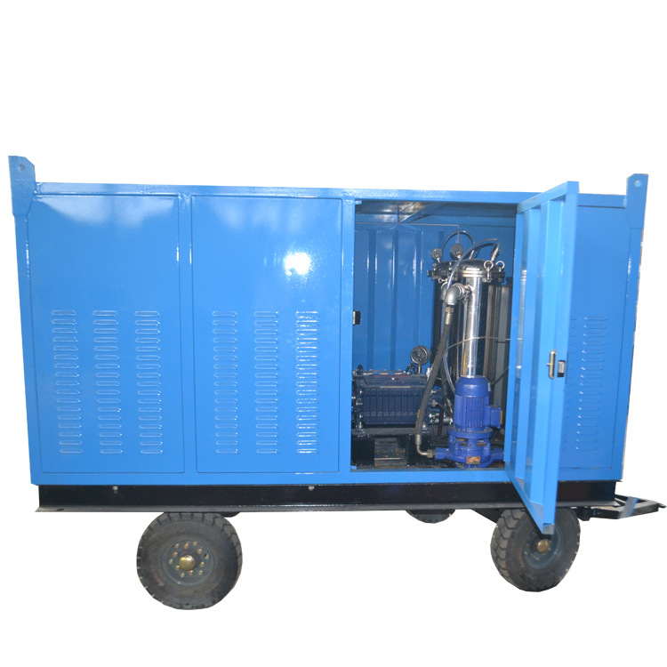 炼油厂换热器冷凝器高压清洗机炼油厂热交换器多把枪换热器清洗机