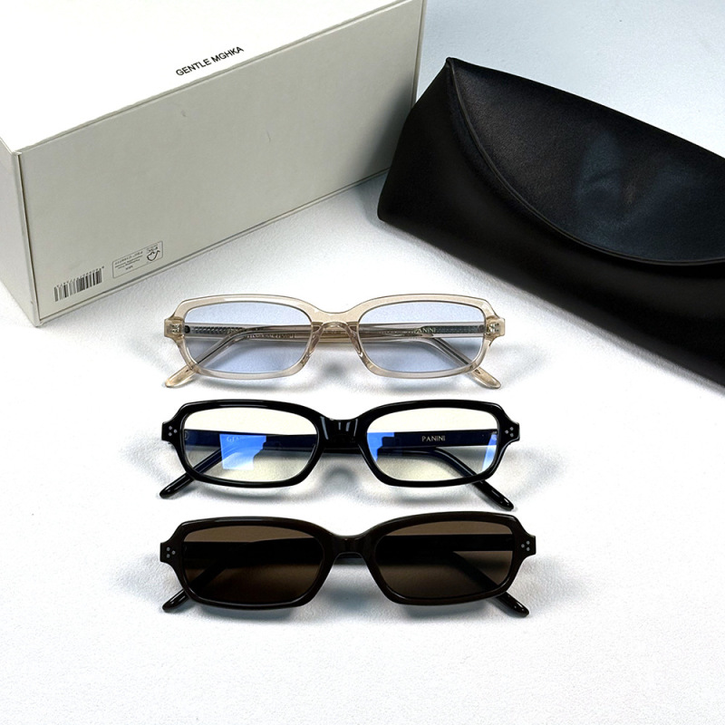 New Gm Retro Small Frame Plain Glasses Frame Panini Women's Fashion Flat Glasses Student Prescription Frame Men's Sunglasses