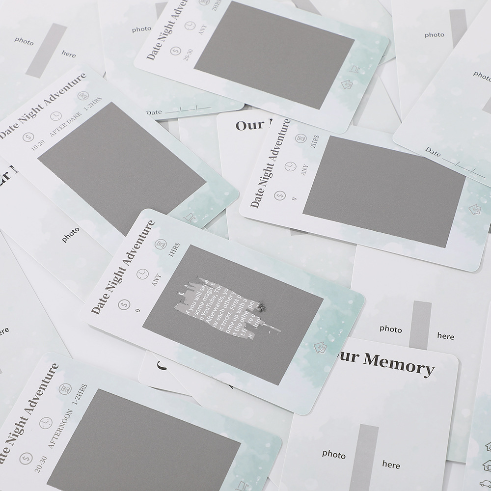 Scratch-off Date Night Card Game For Couples Intimate Party Fun_voghion.com