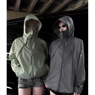 Breathable Sun Protection Clothing for Men and Women, Ice-Sense Anti-Uv 2025 Summer New Outdoor Sun Protection Clothing Thin Jacket
