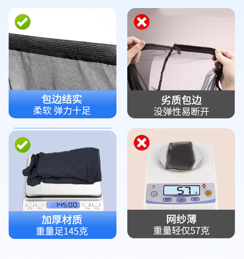 [Premium Selection] Car Mosquito-Proof Screen Curtain, Car Window Mosquito Net Cover, Mosquito Net, Car Insect-Proof Mesh Curtain