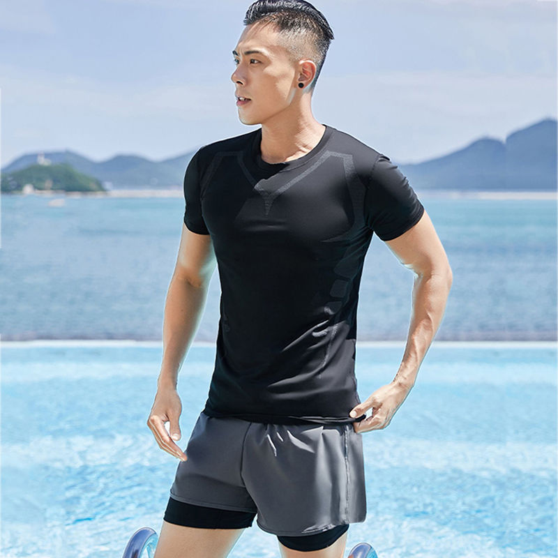 Swimming Trunks Men's Anti-embarrassment Loose Quick-drying Men's Swimming Trunks Boxer Swimsuit Set Beach Pants Hot Spring Swimming Equipment Swimming Trunks Men's Anti-embarrassment Loose Quick-drying Men's Swimming Trunks Boxer Swimsuit Set Beach Pants Hot Spring Swimming Equipment