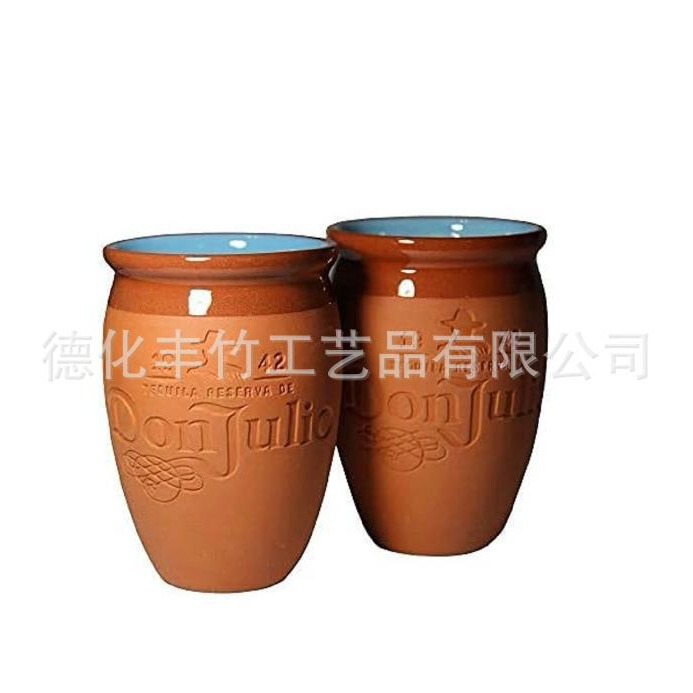 terracotta laterite mexican cup cocktail cup pottery cup red clay Terracotta Red Clay mug