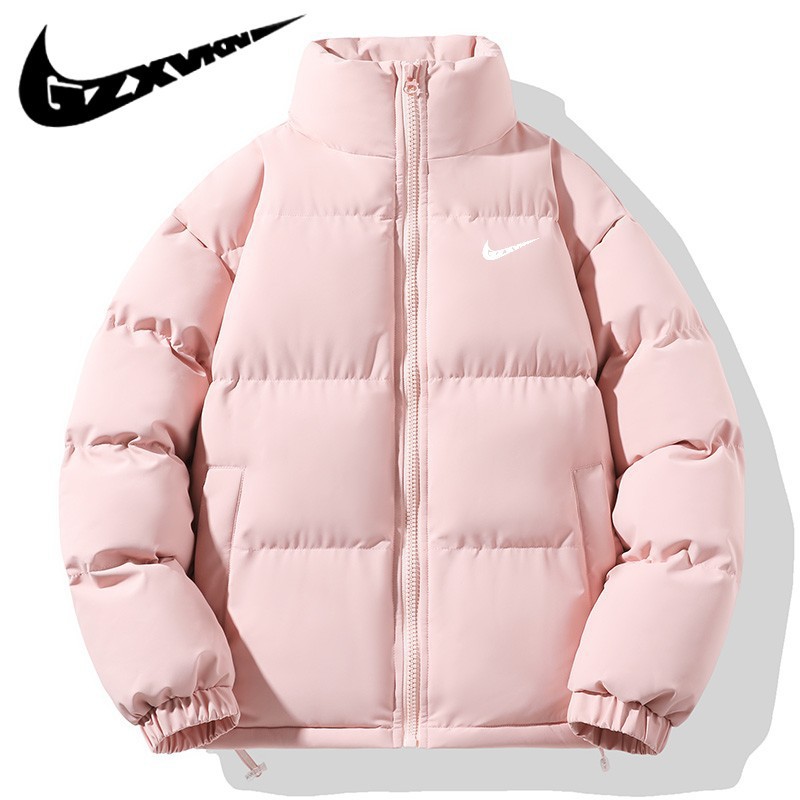 Hombres 2023 otoño e invierno nuevo abrigo de algodón acolchado abrigo de pan engrosado de la pareja deportiva de los hombres abrigo casual suelto a juego para mujeres