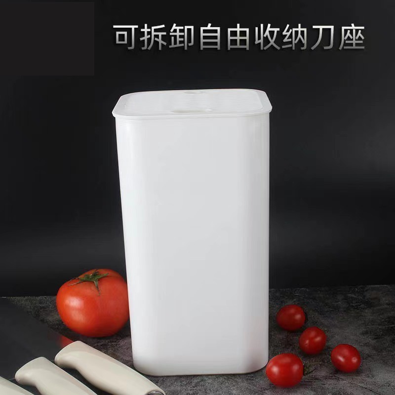 Knife holder household plastic kitchen knife holder knife storage rack multi-purpose washable removable free storage rack knife holder