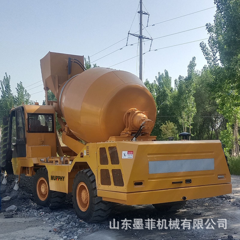 厂家自上料搅拌车 混凝土搅拌运输车 混凝土水泥搅拌罐车外贸出口