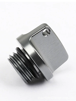 alloy accessories, Motorcycle Safety Supplies - titanium-colored-aluminum-alloy