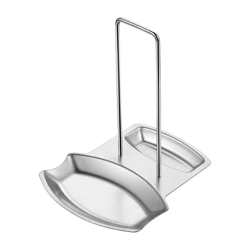 汤壳架网红勺架厨房小工具ins创意收纳架可拆卸沥水不锈钢锅盖架