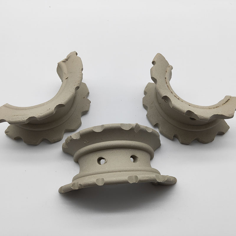 陶瓷异鞍环 耐酸碱腐蚀 酸洗塔 陶瓷散堆填料