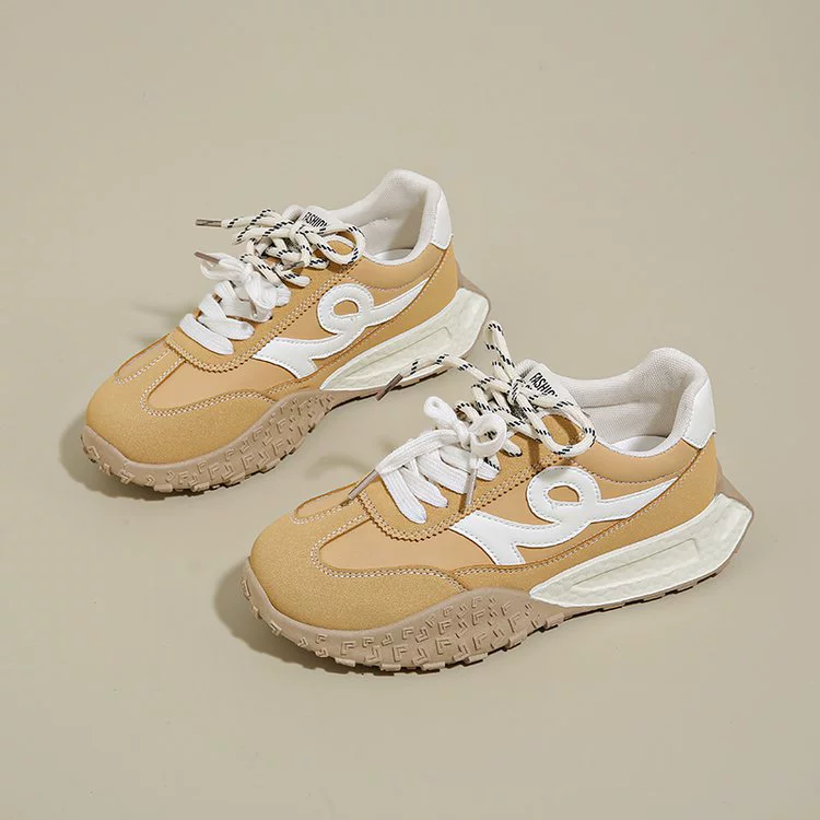2025 новый арганд обувь женская мода низкоуровнев литературный досуг женская обувь шнуровка ретро дикие высокие кроссовки