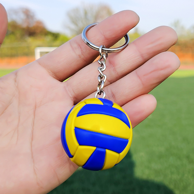 Volleyball bolsos colgantes colgantes recuerdos deportivos estudiantes premios deportivos regalos creativos
