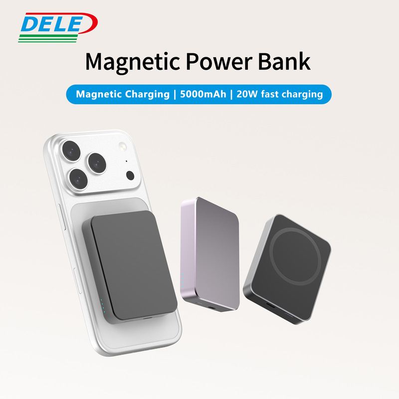 Popular Foreign Trade Product: Magsafe-Specific Magnetic Power Bank, Wireless Fast Charging, Ultra-Thin, Cross-Border Exclusive Mobile Power Supply