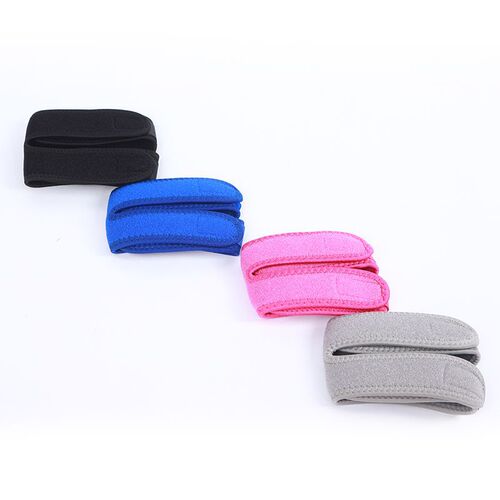 Patella belt two-way silicone knee meniscus decompression running basketball mountaineering fitness men's and women's professional protective gear knee pads
