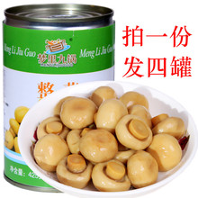 老式出口蘑菇食用菌罐装蔬菜罐头425g*4罐烹饪食材披萨材料包邮