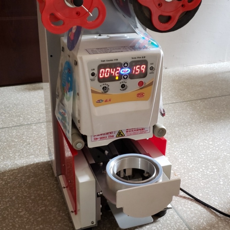 新款益芳ET-95SN封口机台湾益芳封口机封杯机奶茶机全自动封杯机